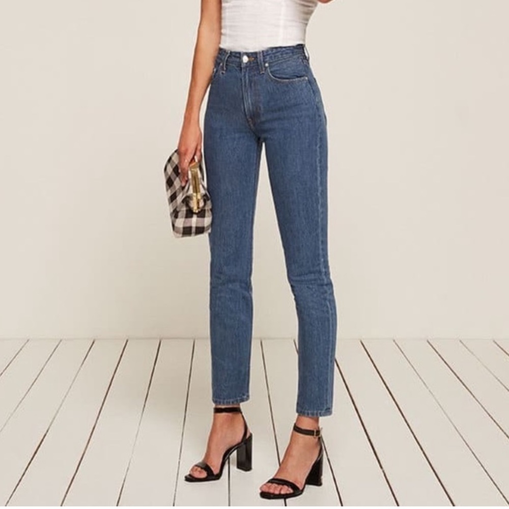 Reformation • Julia High Waist Cigarette Jeans